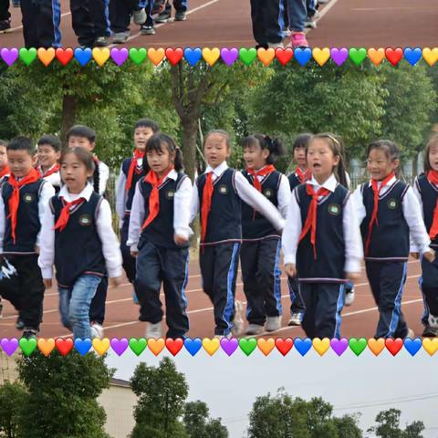 队列队形赛风采，广播体操展英姿 ——行香中心小学广播体操比赛纪实