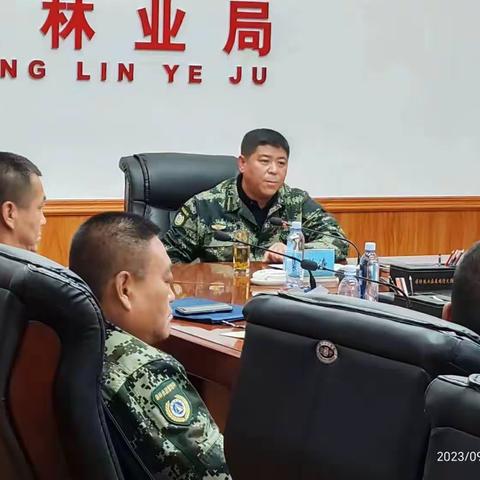 图强林业局营林生产推进工作会