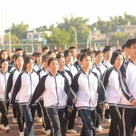 2022贺州一高运动会入场式（二）