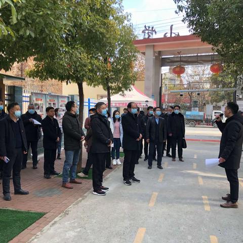 交流借鉴，共促提高——老河口市城区部分学校党建拉练活动