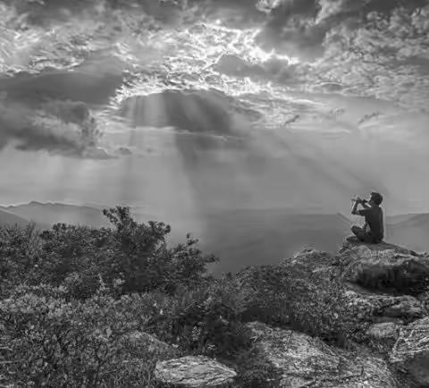 凤凰山上的独奏