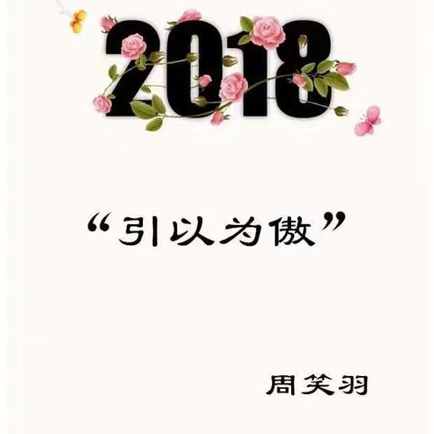 2018年“引以为傲”的事