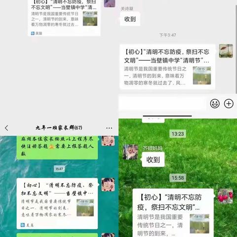 缅怀革命先烈 赓续红色血脉----密山市当壁镇中学开展清明节主题活动