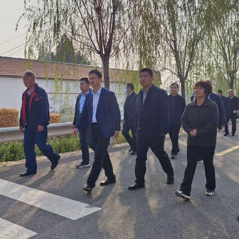 口镇街道组织开展人居环境整治现场观摩会