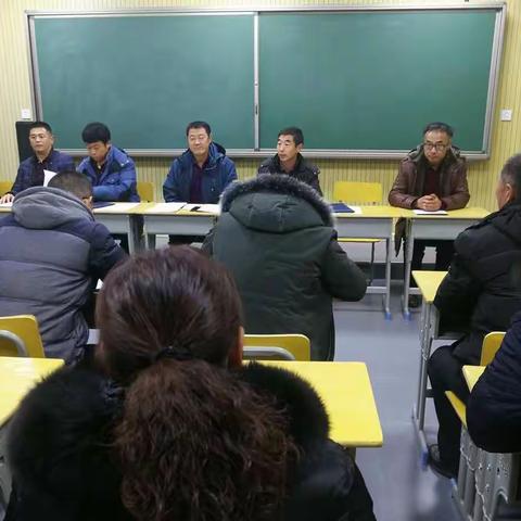 上都河小学迎接县教科局年终检查考核