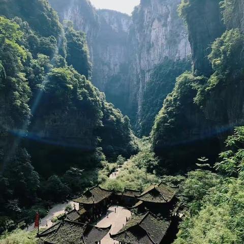 地质奇观---天生三桥