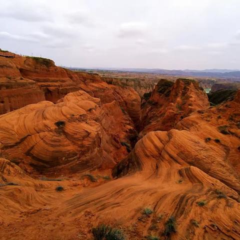 西北行之一：在时光的年轮中穿行——靖边波浪谷