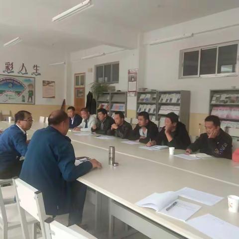 民乐四中召开学校餐饮专项工作推进会