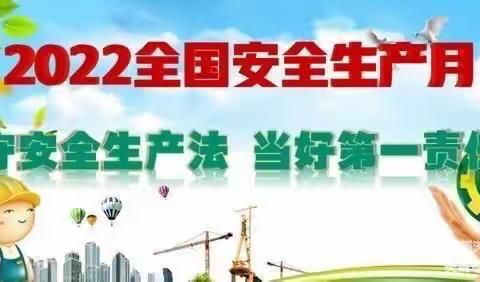 遵守安全生产法，当好第一责任人——鄠邑区石井辛垦幼儿园安全生产月活动