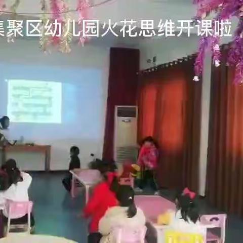 产业集聚区幼儿园火花思维期末汇报课