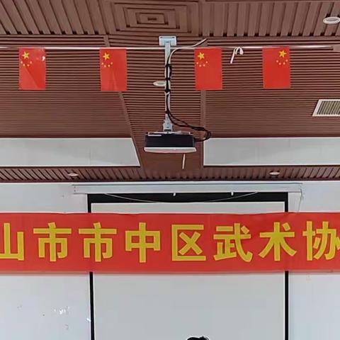 2023年乐山市市中区武术协会茶话会