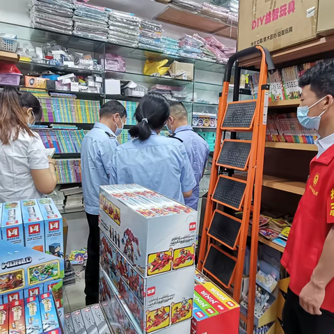 桃园街道新建社区“扫黄打非”在行动