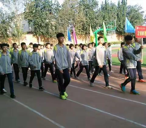 运动会上的288班