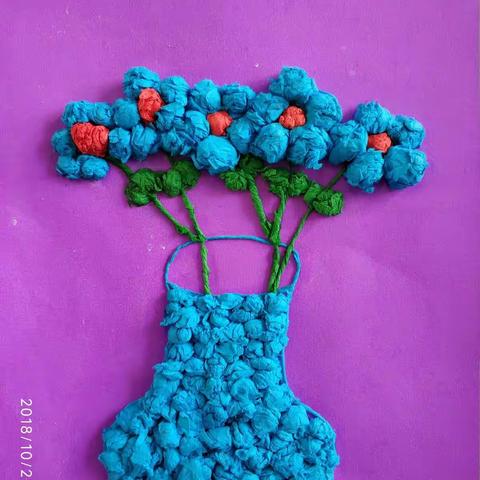 四3班纸品乐陶陶手工作业