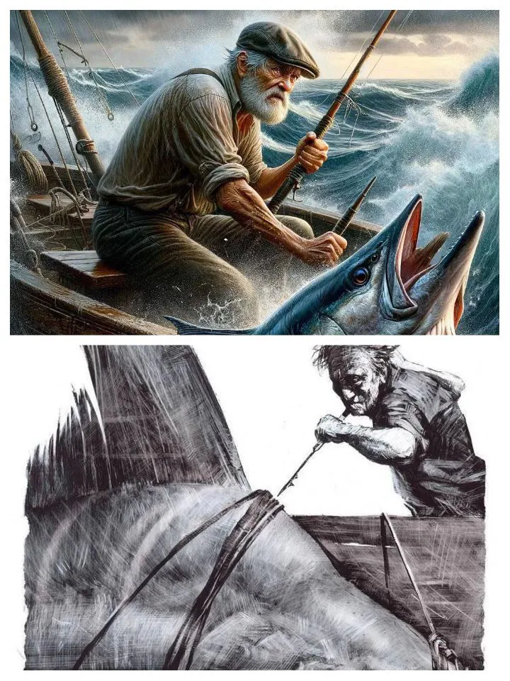 高二三班《老人与海》读书分享会