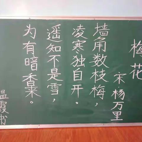 城东小学“三字一话”岗位练兵   提升素养——语文教师粉笔字展评活动