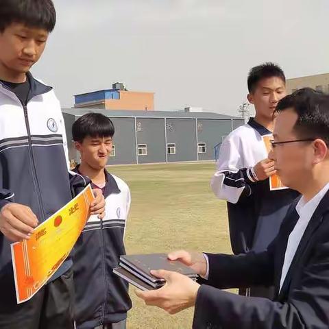 三原县北城中学2021年体育节第二十八届田径运动会之获奖颁奖过程篇