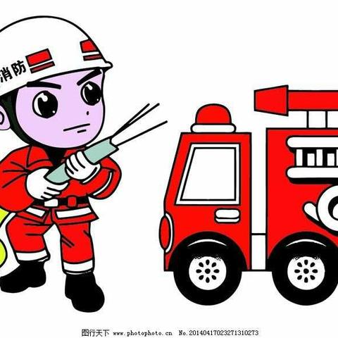 寻甸县幼儿园北城园消防安全演习活动