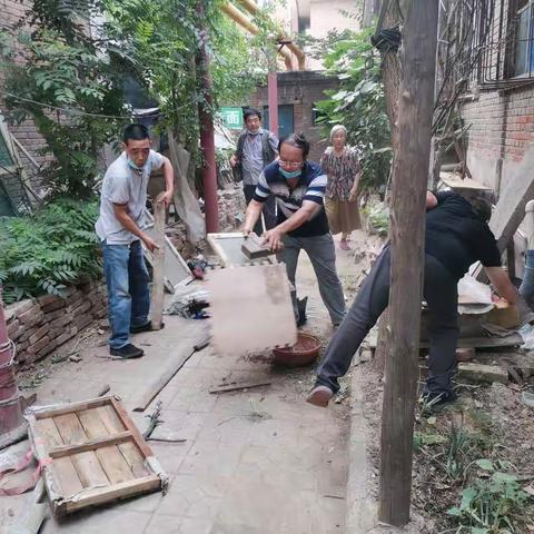 新石街道南二环社区——助力国家卫生城市、文明城复检