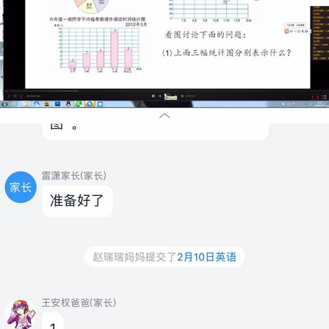 “停课不停学，家校共助力”———太航学校六年级组网络授课小结