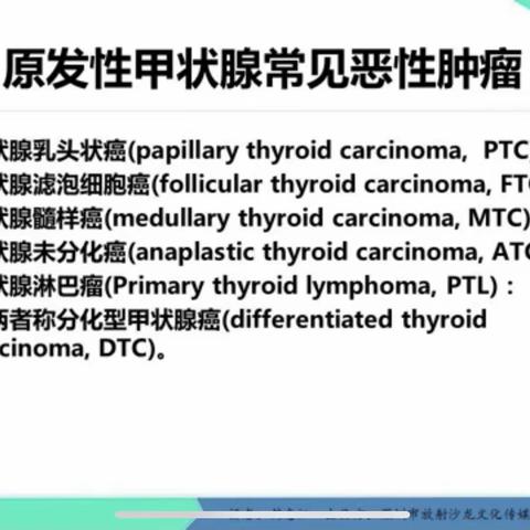 韩志江《甲状腺恶性结节的CT征象分析》