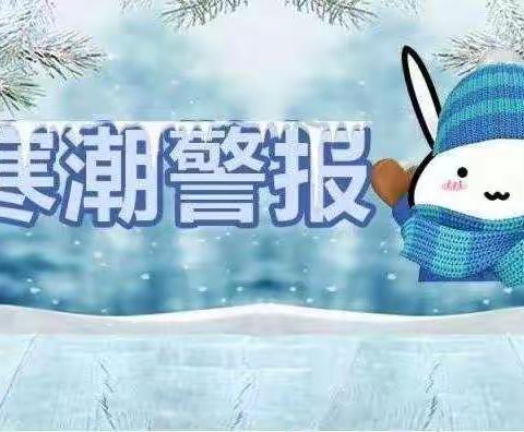 清湖中学关于低温雨雪天气致家长的一封信