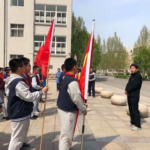 走进消防大队——记周村区实验中学初中部消防参观见学活动