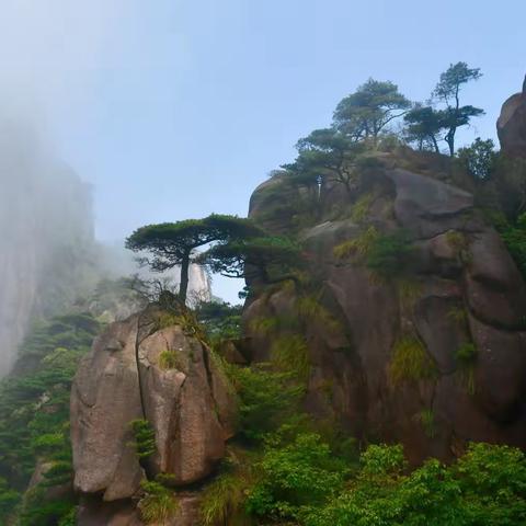 四同学自驾游江南之三（云雾缭绕三清山）