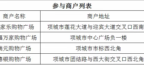 【项城农商银行】“迎国庆 贺中秋”满减优惠活动来啦！