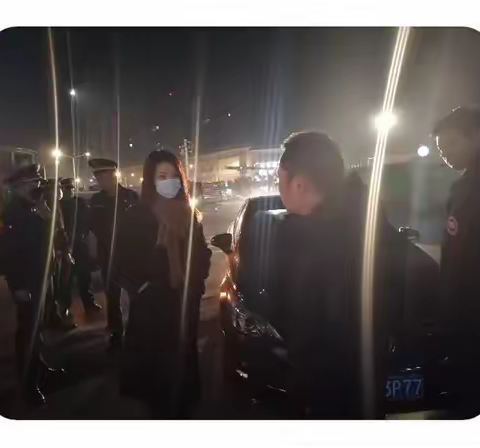 决战决胜蓝天保卫战  坚守在冬夜里的未央人