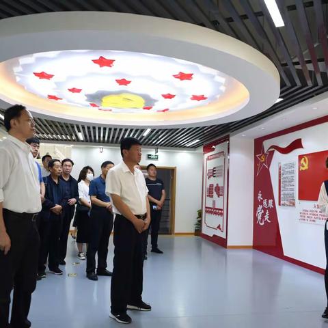 甘肃省和政县考察组到西市场街道北大寺社区考察调研“商量”平台建设工作