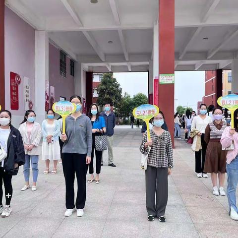 疫情防控记于心   应急演练践于行——光山六中开展2022年秋季开学疫情防控演练