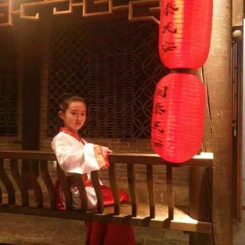 汉服，古城，晚风……