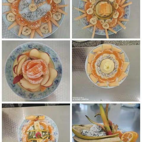 2021年5月10日六年级的水果拼盘活动