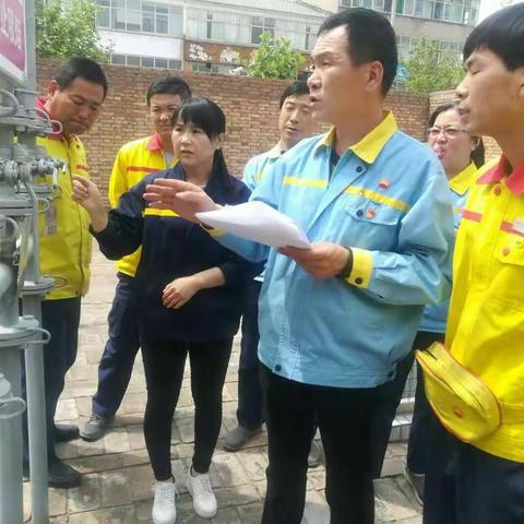 合阳片区党支部党员活动日 安全环保 从“我会操作开始”