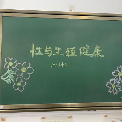 薛九小五年一班“性与生殖健康”主题教育活动