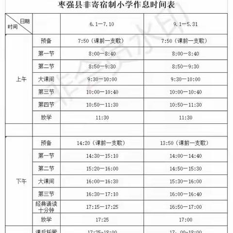 2019年枣强县第五中学小学部秋季开学温馨提示！