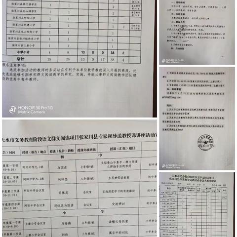 探群文之妙 悟阅读之道-阿阳中学承办“张家川县义务教育阶段语文群文阅读推进暨交流研讨会”纪实