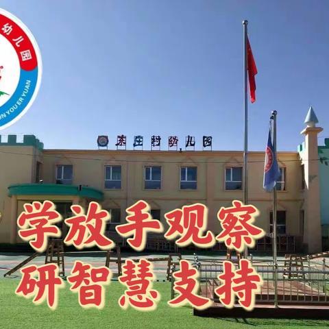 学放手观察    研智慧支持