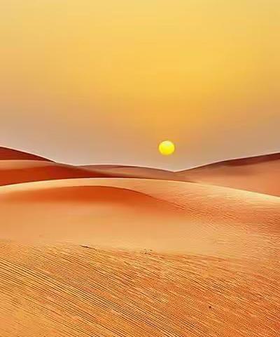 我读“大漠孤烟直，长河落日圆”