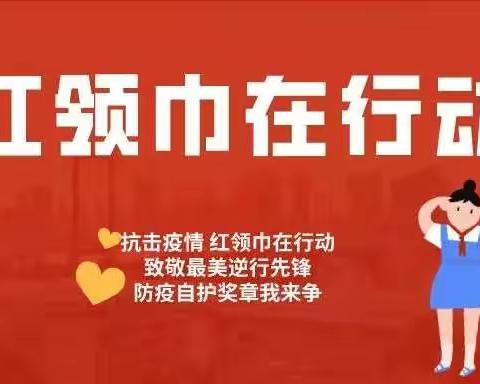 抗击疫情——安阳市钢三路小学二一中队在行动