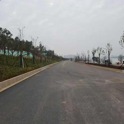 衡阳滨江新区项目部                      施工大干献元旦  见缝插针迎新春