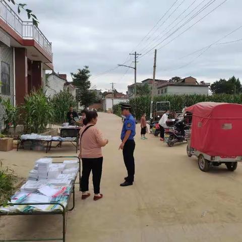 【城管魏寨中队】加强日常管控力度 促进市容有效提升