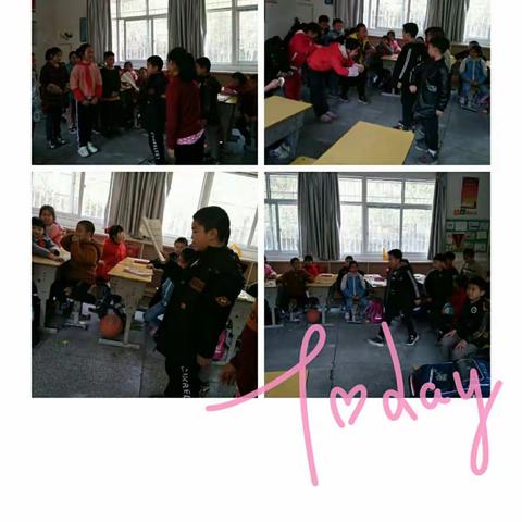 学生改编四年级上册《西门豹治邺》的剧本演出 旭日小学四（1）班