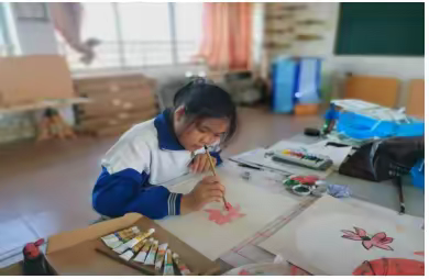 2021学年第一学期白坭小学美术工作总结