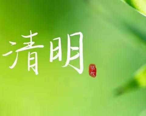 文北小学附属幼儿园——又是一年清明