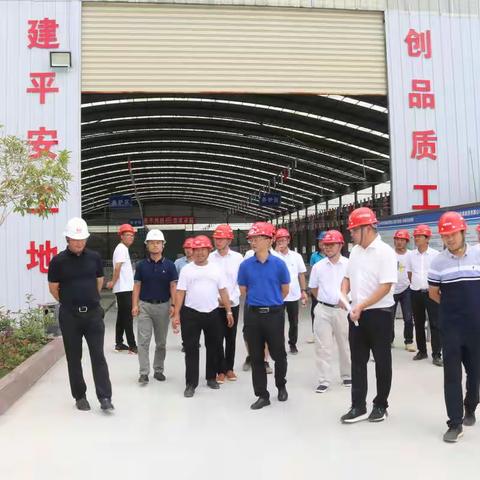 瓮开项目部喜迎贵州高速公路有限公司领导观摩指导工作