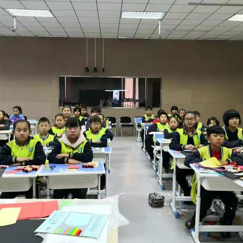 固安温泉园区林城小学社团阶段性成果展示篇——童画之星美术社团