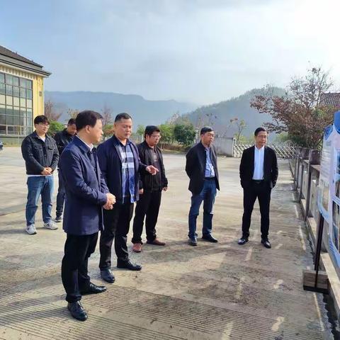 局领导来钱塘垅水库调研指导抗旱保供工作