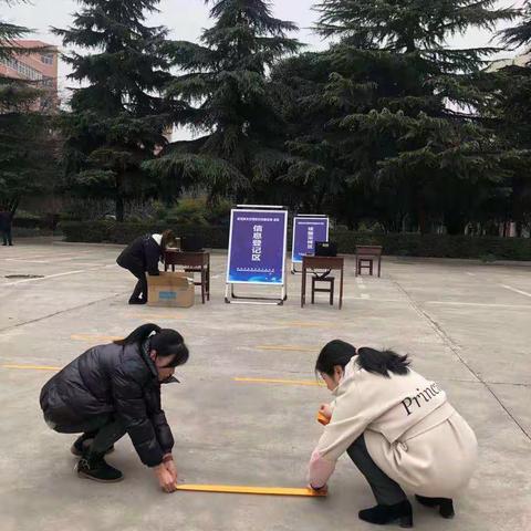 电子城街道科技路社区举行全民核酸检测应急演练